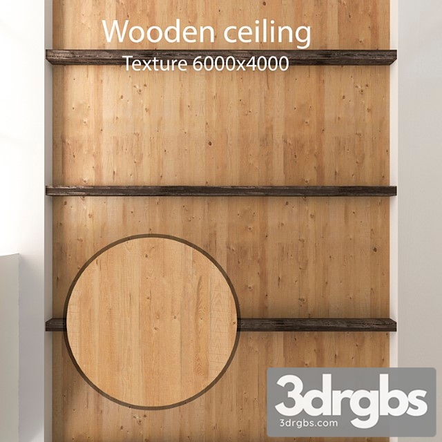 Wooden Ceiling With Beams 18