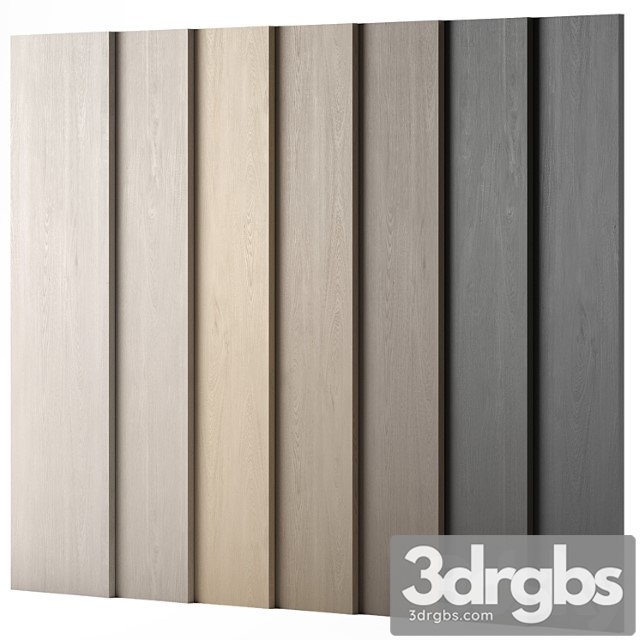 Wood materials oak - 7 colors - set 07