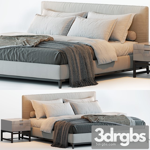 Minotti andersen bed 1 2