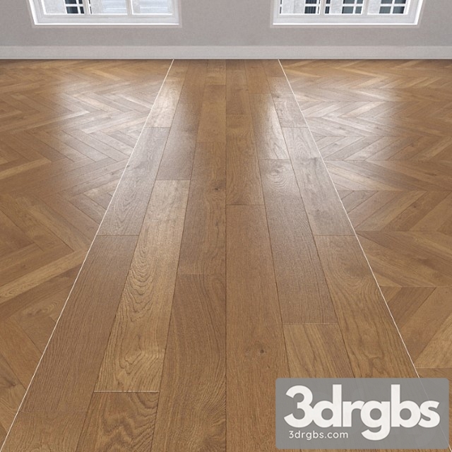 Parquet amber oak, 3 types. christmas tree, linear, chevron.