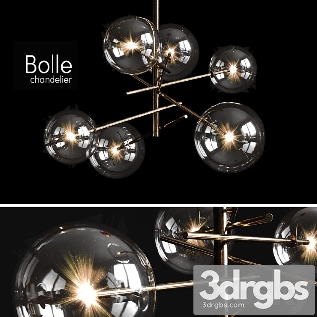 Chandelier Gallotti Radice Bolle 6 Lights