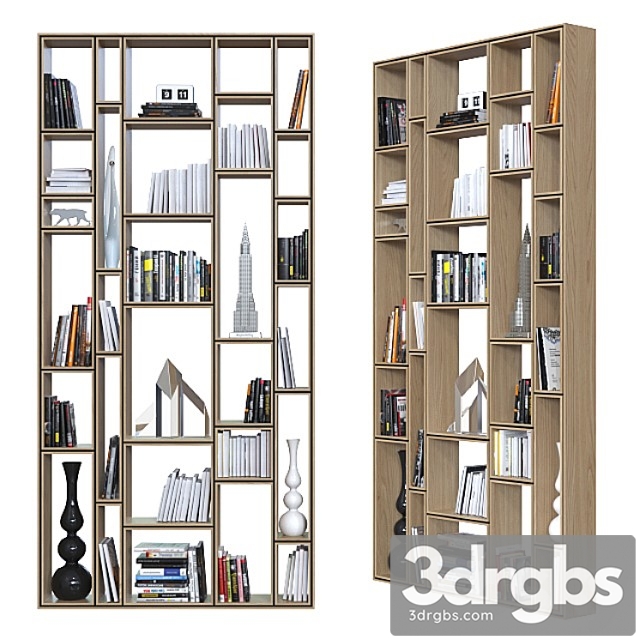 Double-sided shelving 013. 2