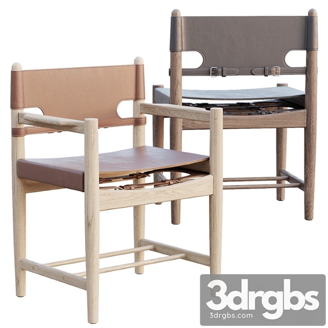Ave spanish dining armchair 3237 by borge mogensen 2