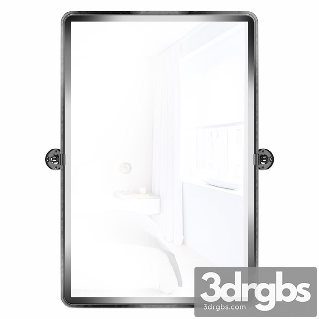 Woodvale Metal Framed Wall Mounted Bathroom Vanity Mirror