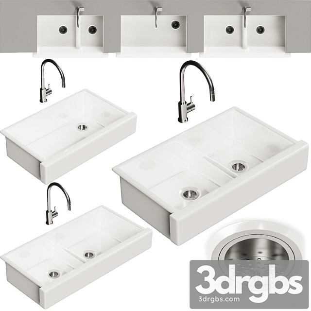 Kohler - whitehaven sink set with faucet