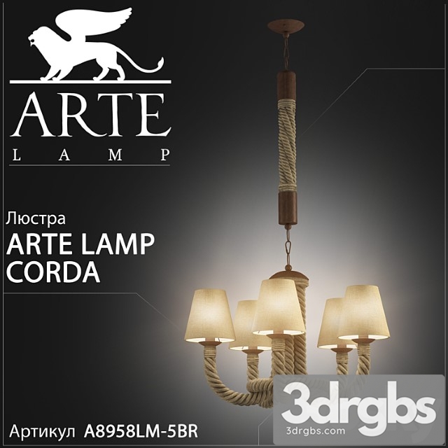 Liustra Arte Lamp Corda A8958lm 5br