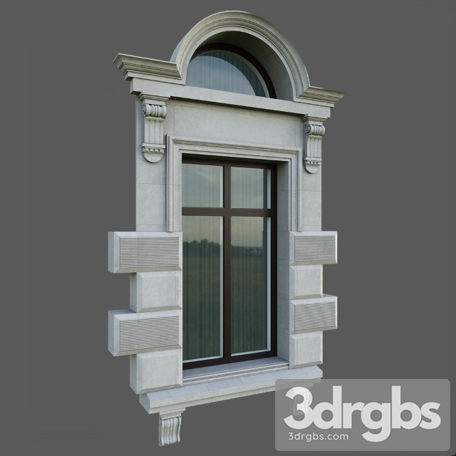 Classic Arched Window 3