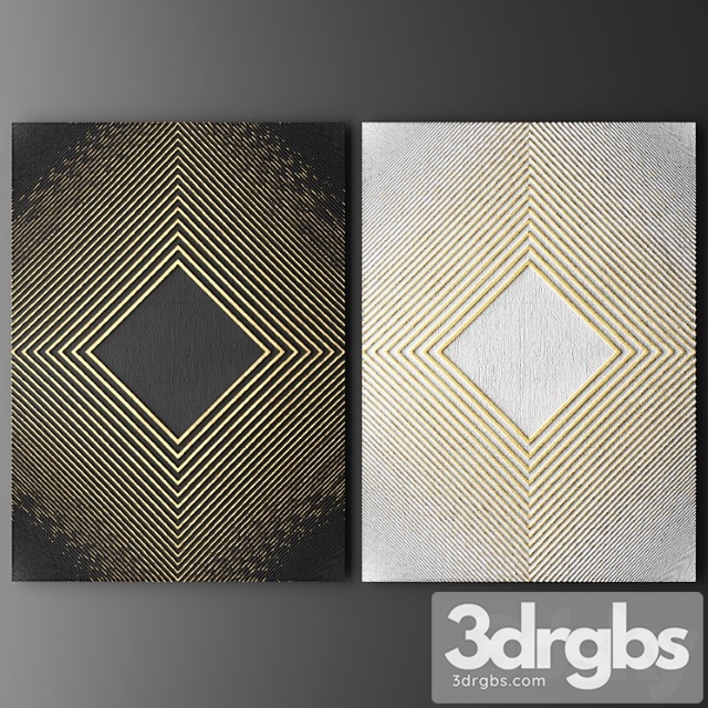 Decor For Wall Panel 3D