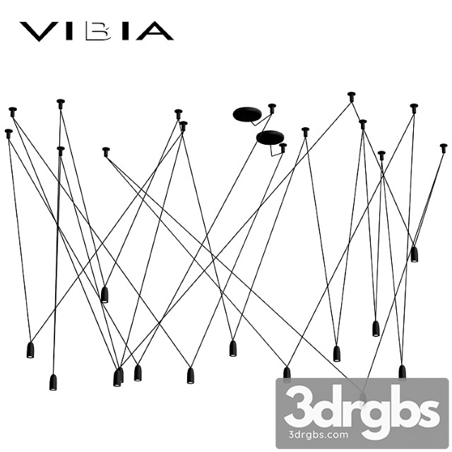 Vibia Factory Match Chandelier