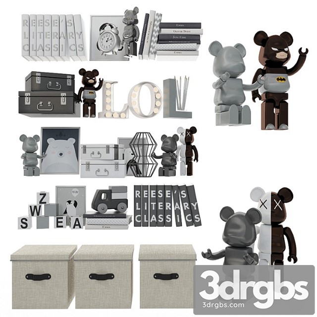 Decorative set for children 8