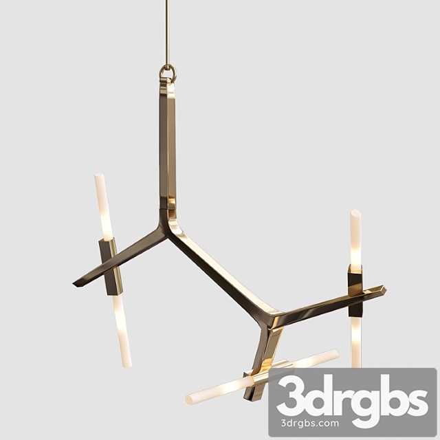 Agnes chandelier 6 lights von roll & hill