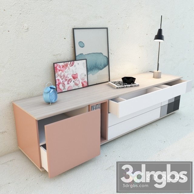 MDF Rose Sideboard