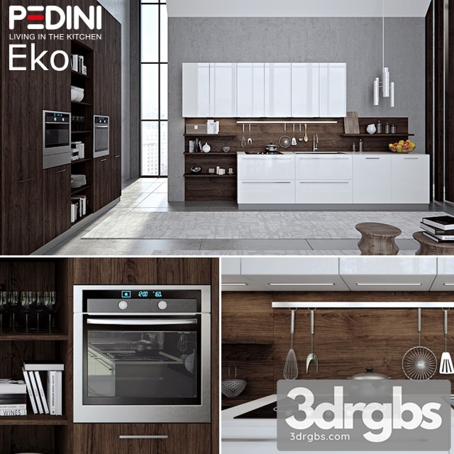 Kitchen Pedini Eko Set 3