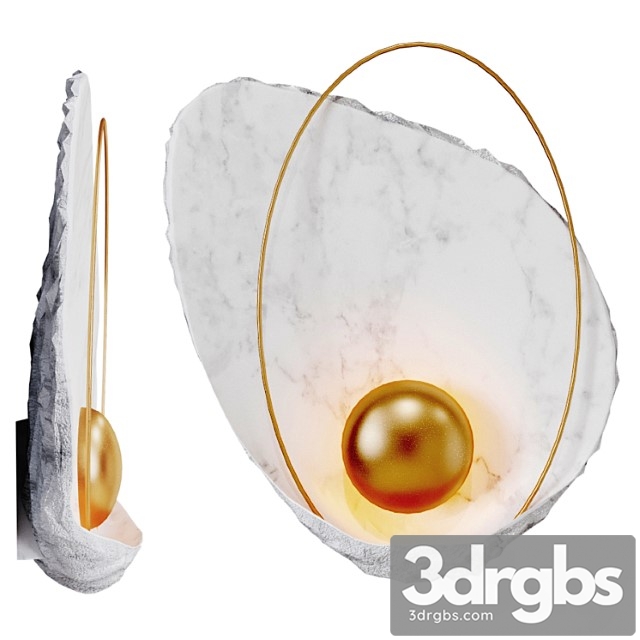 Sconce ginger & jagger pearl wall lamp