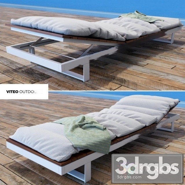 Outdoor Lounger Pure