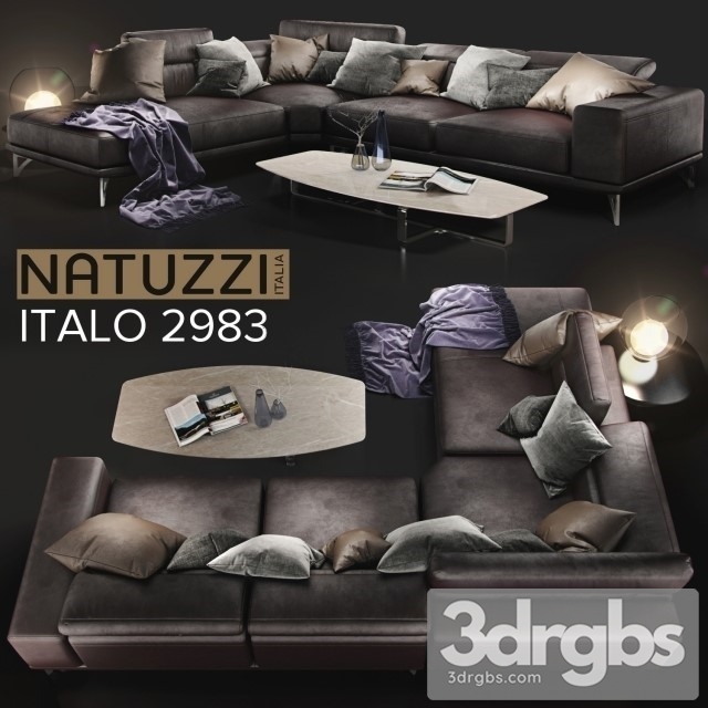 Duca Natuzzi Italia Sofa
