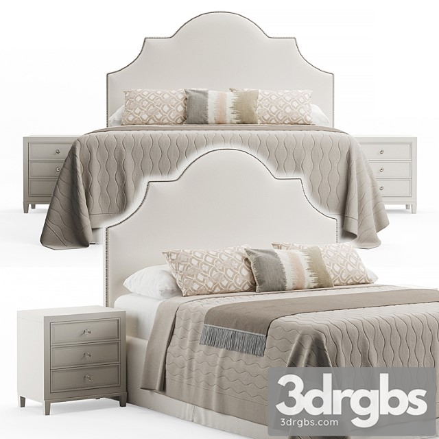 Rowe Bedroom King Headboard Bed 1