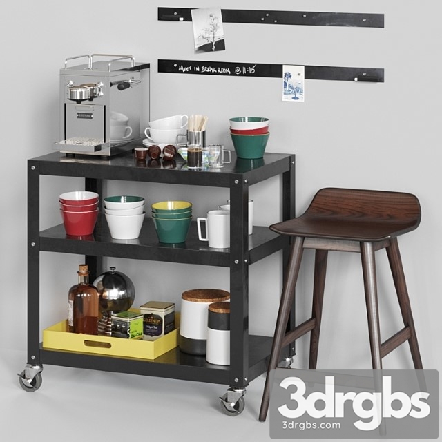 Cb2 exclusive rolling cart