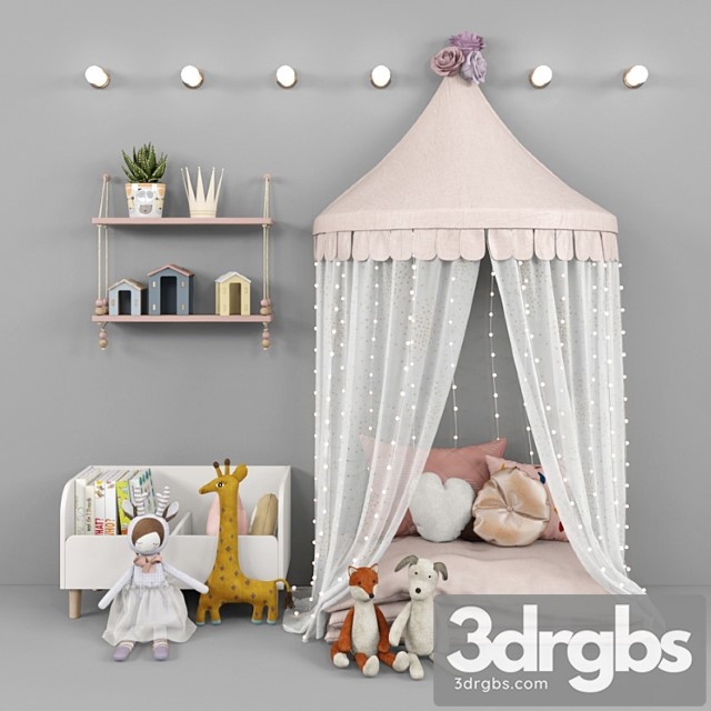 Tent and Decor for Children