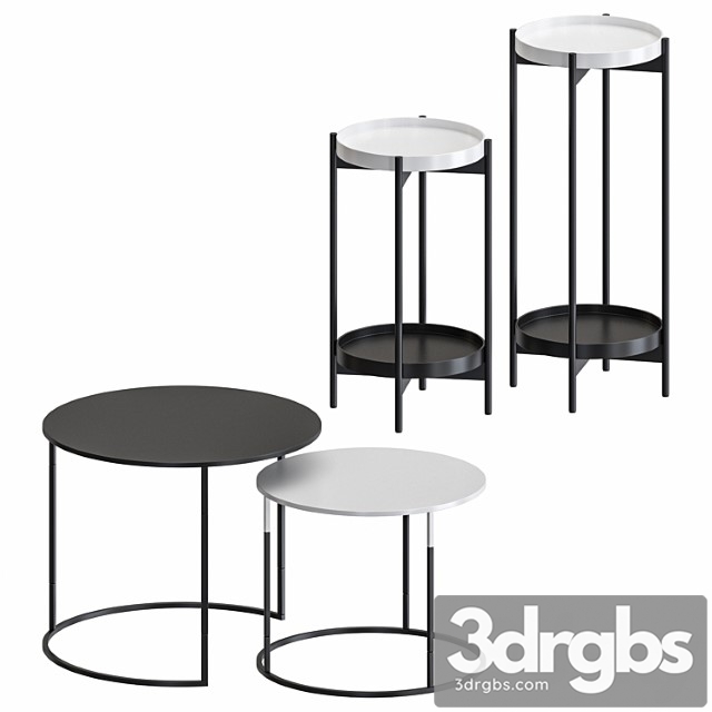 Hollyhome collection - coffee tables set