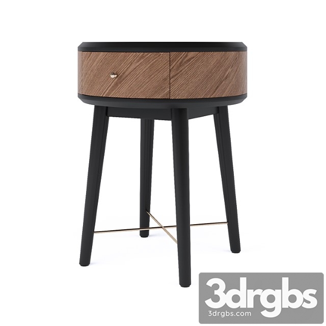 Cosmo bedside table - brave round