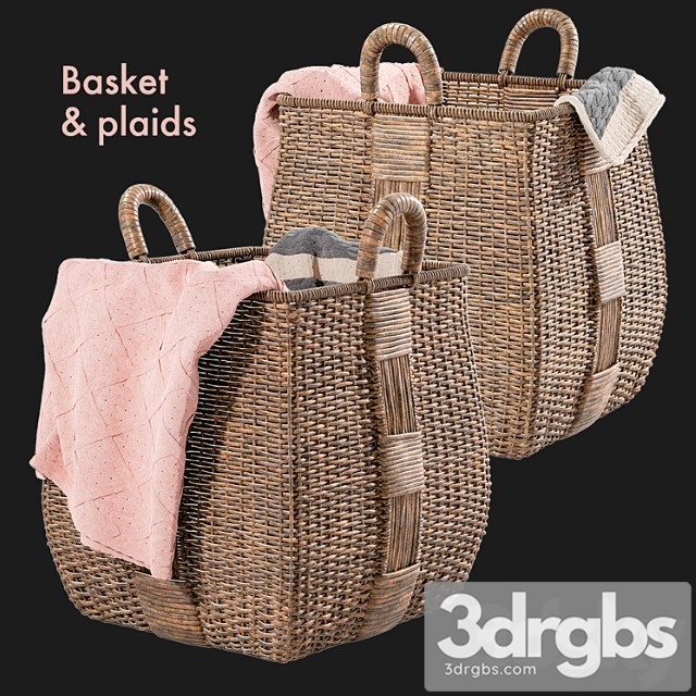 Basket Plaids Crate And Barrel