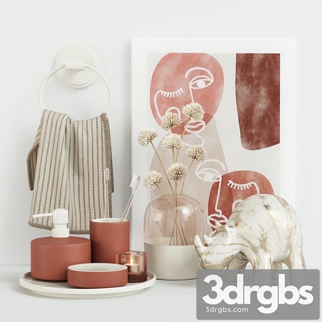 Bathroom decorative set 18