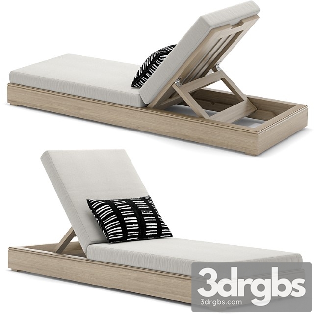 RH Outdoor Costa Chaise