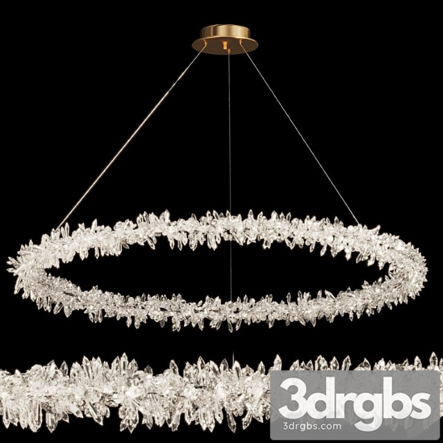 Crystal ring chandelier sibyl xl