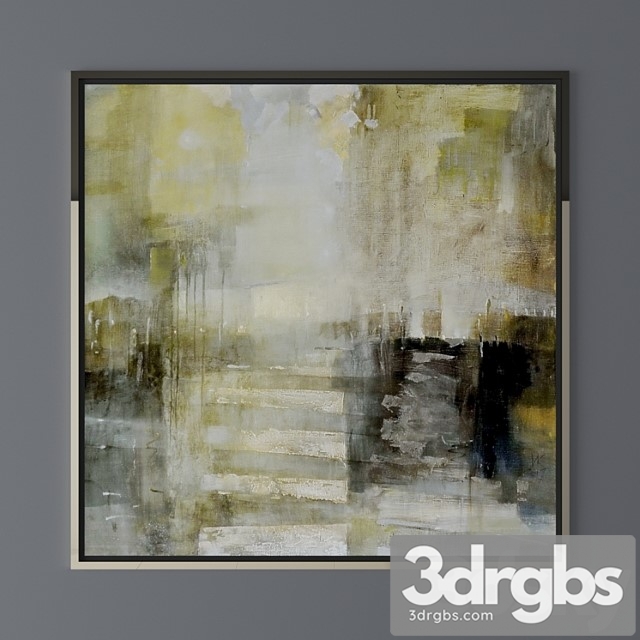 Set of abstract paintings 30