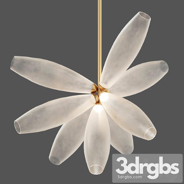 Gem cluster chandelier 09 transparent by giopato & coombes