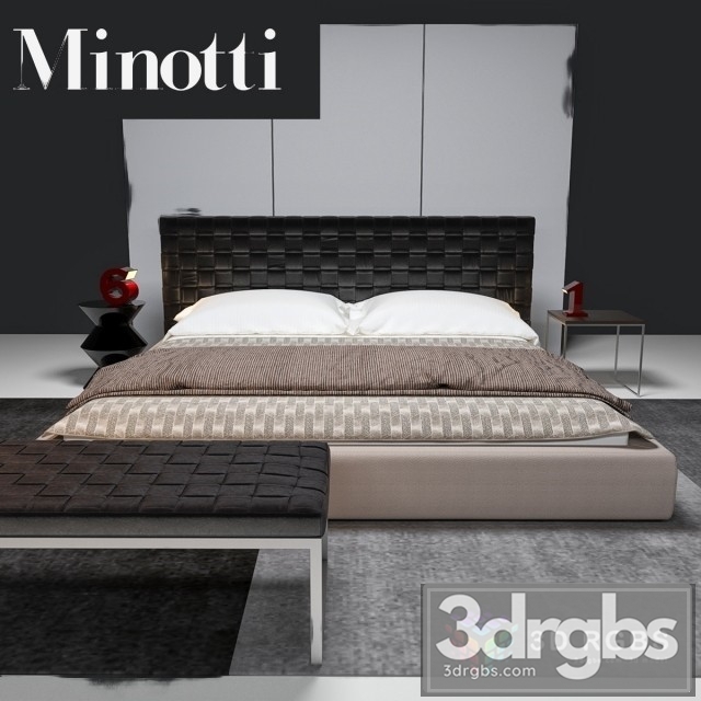 Minotti Bartlett Bed