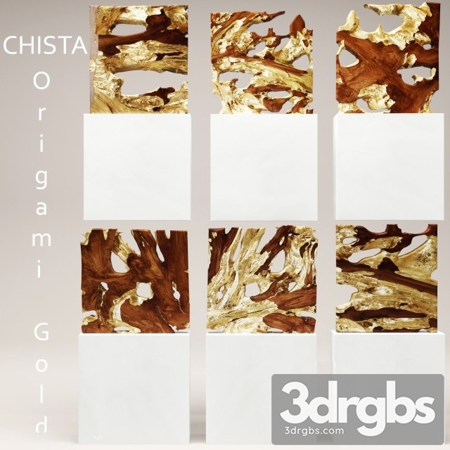 Chista Origami Gold