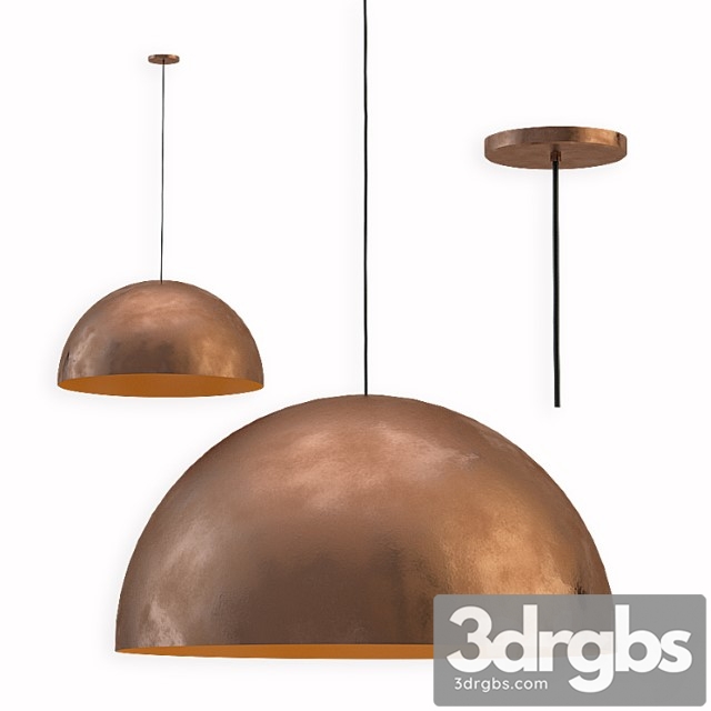 Fabbian copper pendant lamp