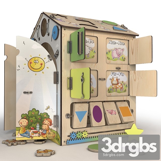 Toy Bizhouse Maxi 40x60 Cm