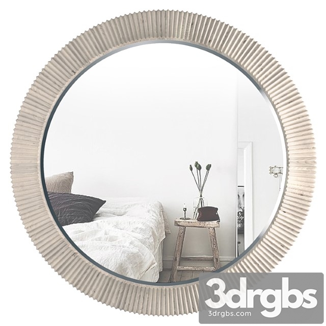 East hampton round mirror 395-333