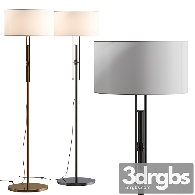 Crate & barrel cameron adjustable floor lamp