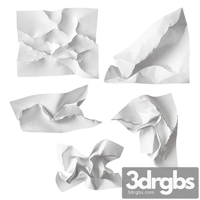 Crumpled paper