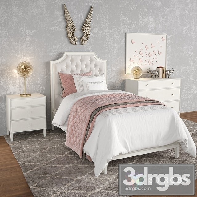 Alexandra Tufted Bed