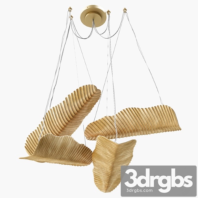 Ginger and jagger bananas suspension lamp