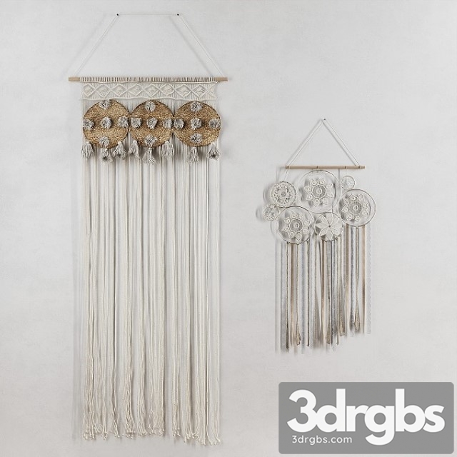 Macrame Set Dream Catcher 2 Models