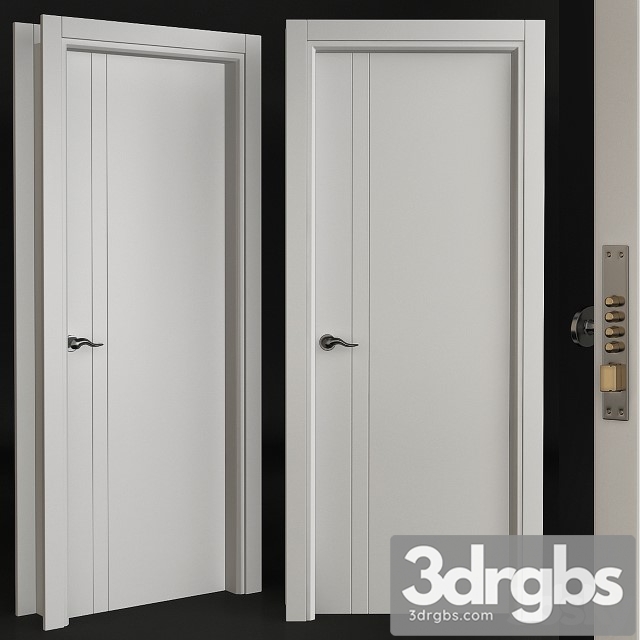 Bianco Noble Belldinni Modern Interior Door