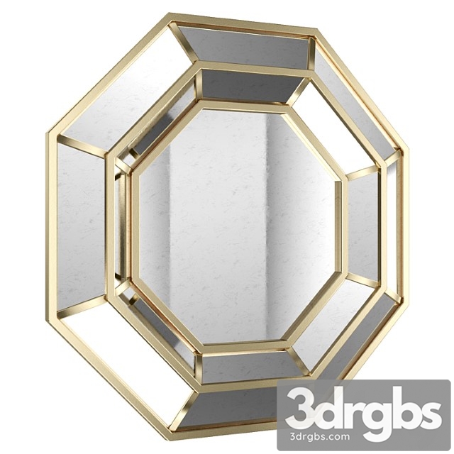 Octagonal mirror 36387