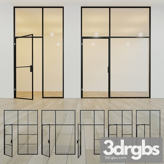 Glass Partition Door 11