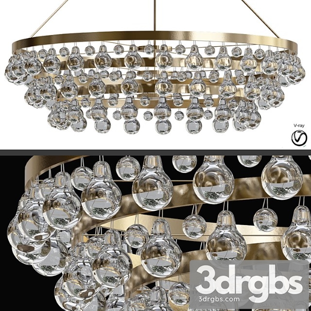 Bling Large Chandelier by Robert Abbey