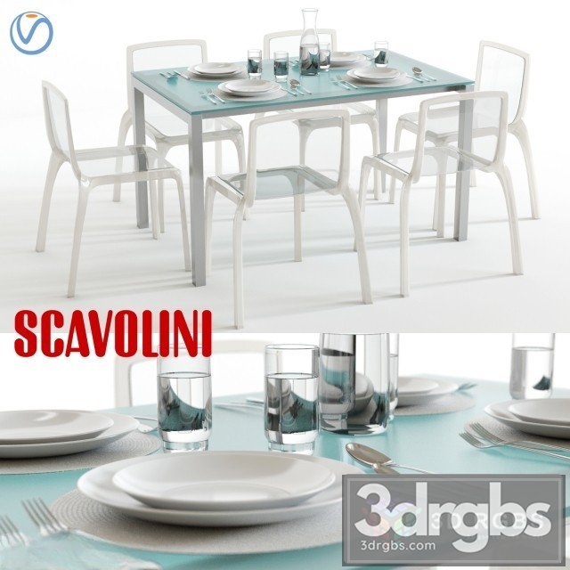 Axel Scavolini  Table and Chair