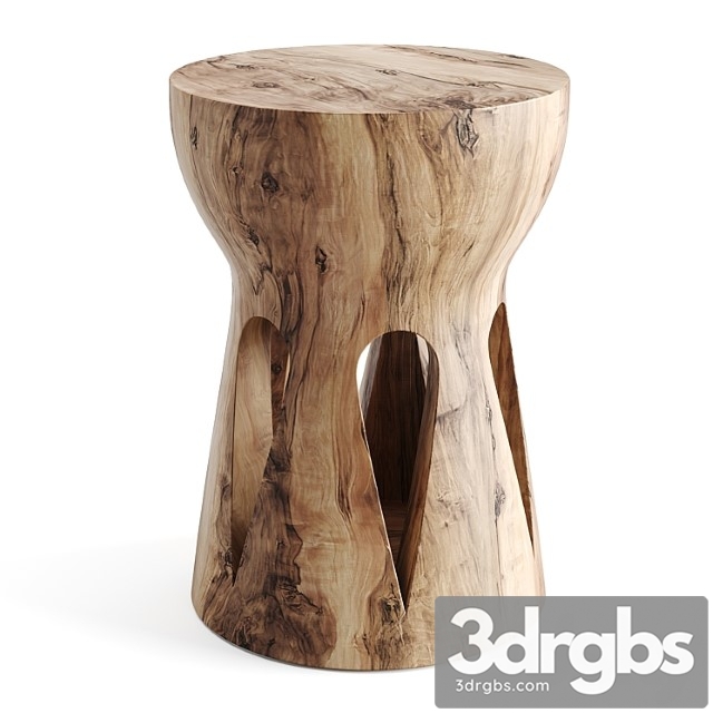 Papung Sculpted Side Table AM PM