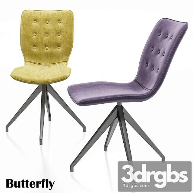 Chair butterfly kare design 2