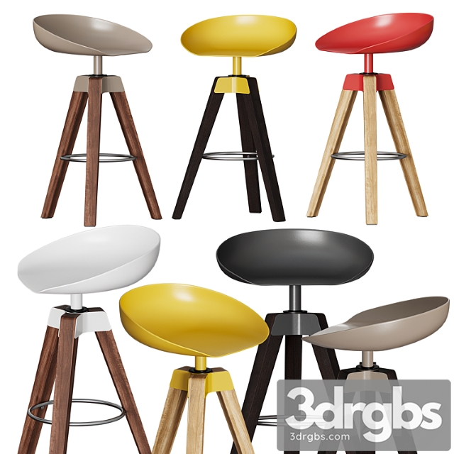 Bonaldo plumage stool 2