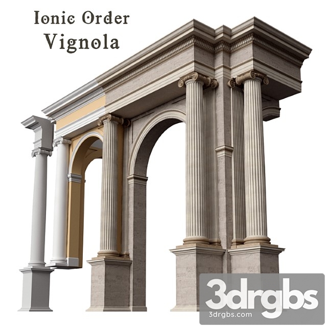 Lonic Order Vignola Column